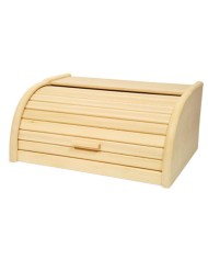 Chlebník drevený prírodný 40x30x19 cm KLC