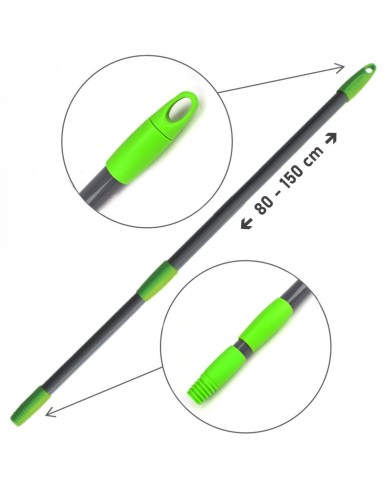 Násada teleskopická kov+UH 80-150 cm