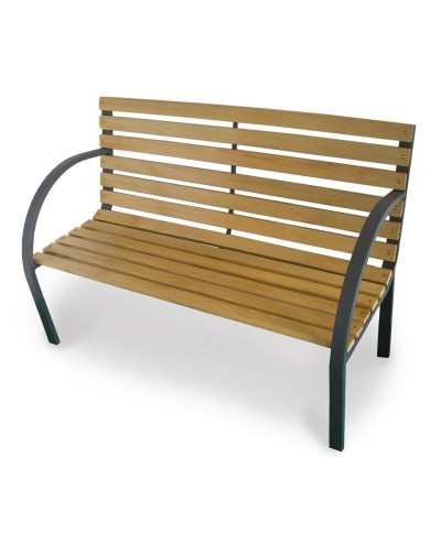 Lavica záhradná TINA kov+drevo GARDENKUS KLC