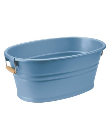 Nádoba/škopok UH 12l modré oválne "Nostalgia" TONTARELLI
