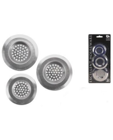 Lapač nečistôt 3-dielna sada pochromovaná KLC