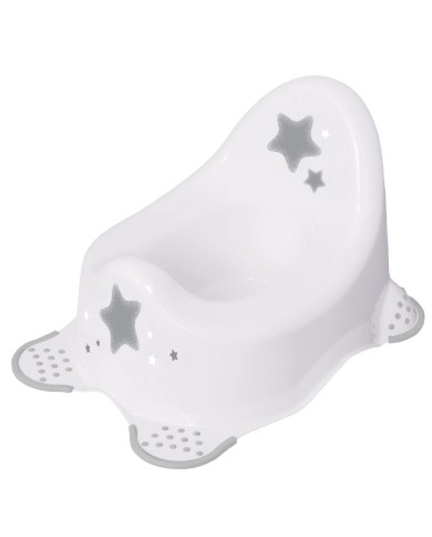 Nočník detský UH protišmykový STARS svetlo sivý KLC