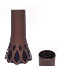 Váza na hrob ROSETA 1L so záťažou bronz KLC