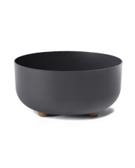 Kvetináč misa UH o300 mm SOFIA antracit výška 145 mm bez drenážnej vložky