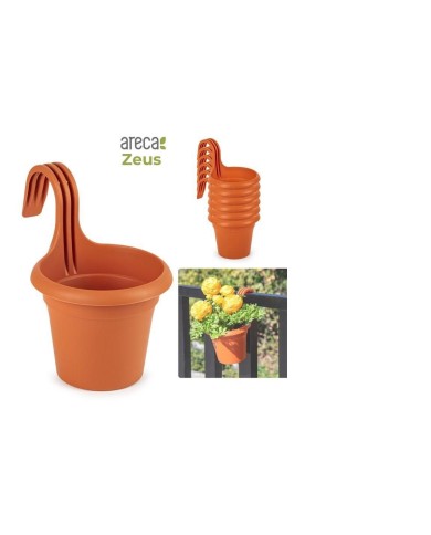Kvetináč na balkón ZEUS terakota 18 x 27 x 25,5cm