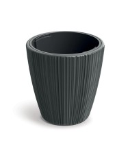 Kvetináč UH o240 mm ORO šedý výška 240 mm s vložkou