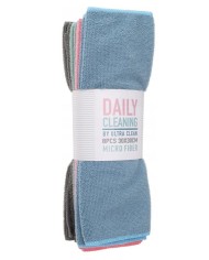 Utierka mikrovlákno 30x30cm sada 8 ks mix