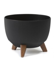 Kvetináč UH o290 mm ROMA JUMPER čierny