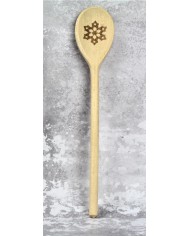 Vareška drevená 30cm vianočná