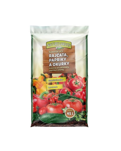 Substrát pre paradajky/rajčiny a papriky 45l NATURE GARDEN