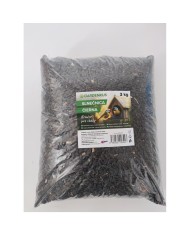 Krmivo slnečnica kŕmna čierna 3kg Gardenkus, balená, vtáky