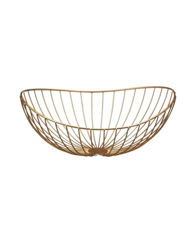 Košík na ovocie DECOR 30cm zlatý