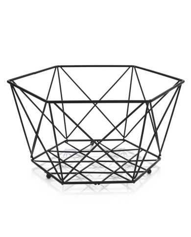 Košík na ovocie DECOR 29cm čierny