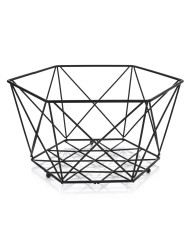 Košík na ovocie DECOR 29cm čierny