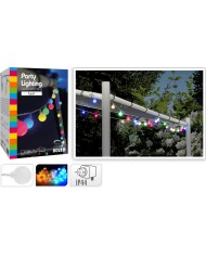 Svetlo záhradné 80 LED guličky farebné /16m