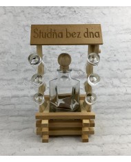 Pohár 25ml štamprlík 6ks v studni