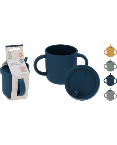 Hrnček kojenecký silikón mix