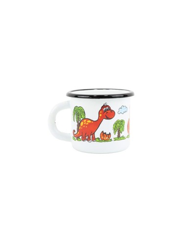 Hrnček smalt 7cm/0,25l dino