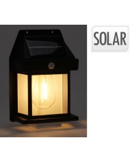 Lampa solárna nástenná so senzorom pohybu 12x6x17 cm