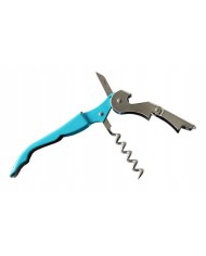 Otvárač na víno čašnícky CORKSCREW modrý/vyvrtka/
