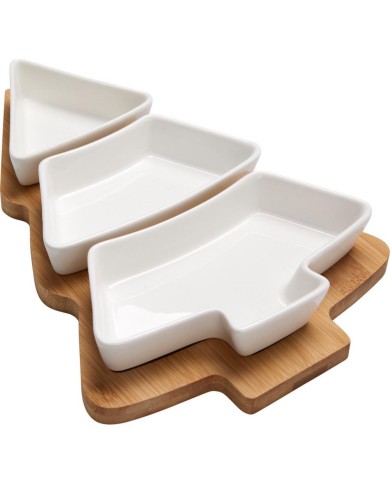 Miska servírovacia stromček sada 4 ks