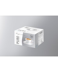 Šálka s podšálkou 85 ml PURE Premium, 2+2 ks sada