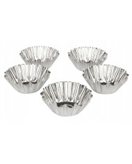 Forma/košík na pečenie 8,5cm pocínovaná 5ks