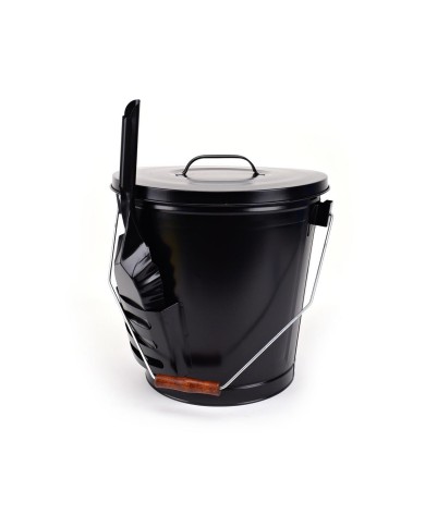 Vedro na popol 20L s vekom a lopatkou SKVELER