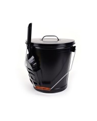 Vedro na popol 20L s vekom a lopatkou SKVELER