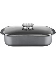 Pekáč hliníkový s pokrievkou 40x25 cm AMBITION