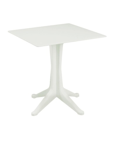 Stôl PONENTE biely 70x70cm