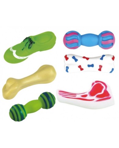 Hračka pre psa vinylová mix 8-10cm