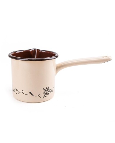 Hrnček 10cm/0,7 l s rúčkou dekor Linea