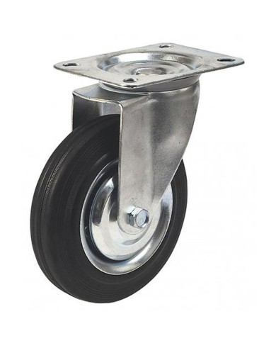 Koliesko RENOST 521 XD-V100C z, čierne, otočné