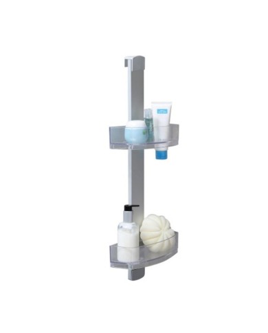 Polička kúpeľňová 2- poschodová 68,5x25x9cm