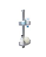 Polička kúpeľňová 2- poschodová 68,5x25x9cm