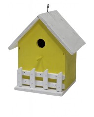 Búdka pre vtáky žltá
