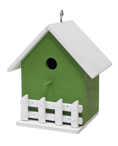 Búdka pre vtáky zelená