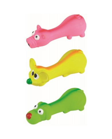 Hračka pre psa latex mix zvieratá so zvukom 15cm Toys and Fun