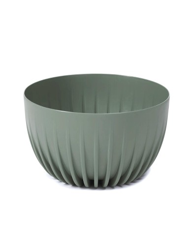 Kvetináč misa UH o240 mm MIRA sivozelený výška 140 mm