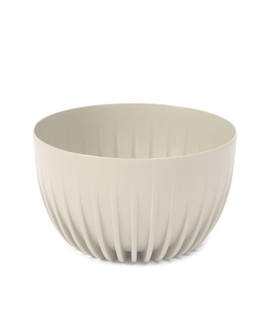 Kvetináč misa UH o240 mm MIRA béžový výška 140 mm KLC