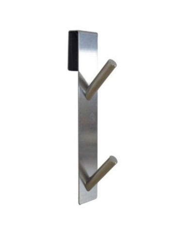 Vešiak závesný 2-háčiky strieborný