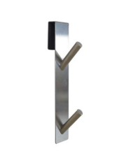 Vešiak závesný 2-háčiky strieborný