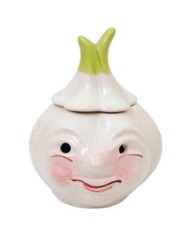 Nádoba na cesnak keramická malá