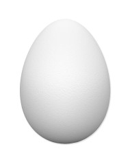 Vajce podkladové pre nosnice 6cm sádrové plné KLC