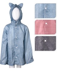 Pršiplášť pončo pre deti mix
