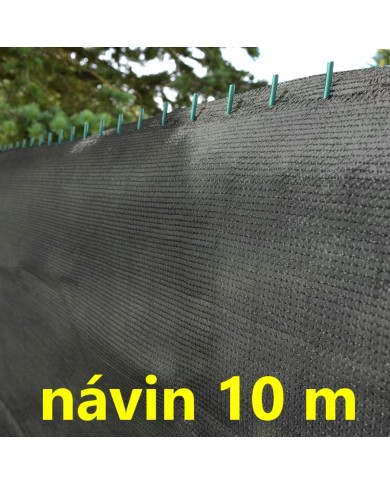 Sieť tieniaca antracit 1,5x10 m HDPE 150g/80% GARDENKUS KLC