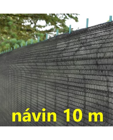 Sieť tieniaca antracit 1,5x10 m HDPE 80g/60% GARDENKUS