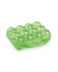Obal na vajcia, na 12 kusov plastový zelený GAUN