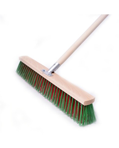 Metla cestárska 50 cm drevená kov. úchyt s násadou KLC